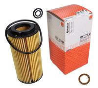 MAHLE Filtro de Aceite Con Junta para Mercedes-Benz Clase E T-Model S Ox 179D