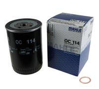 MAHLE Filtro De Aceite Con Junta Para Renault 30 127_ 2.6 TX 14 121_ 1.4 OC 114