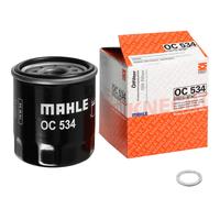 MAHLE Filtro de aceite motor Filtro enroscable OC 534