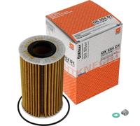 MAHLE Filtro de Aceite Con Pestillo Plegable Apto para Lexus Is II LC 500 RC F