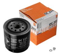 MAHLE Filtro de Aceite Con Pestillo Plegable Apto para Renault Megane II 2.0