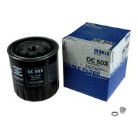 MAHLE Filtro de Aceite Con Pestillo Plegable para Citroën C5 I 3.0 V6 XM Peugeot