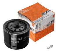 MAHLE Filtro de Aceite Con Pestillo Plegable para Volvo 480 E 440 K 1.8 2.0 460