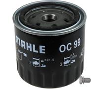 Mahle Filtro De Aceite Con Tornillo De Cierre Para Renault Laguna II 3.0 V6 24V