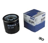 MAHLE Filtro De Aceite Con Tornillo De Cierre Para Toyota Yaris 1.4 D-4D Auris
