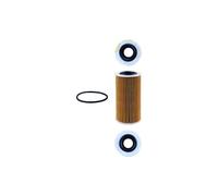 MAHLE Filtro de aceite motor Cartucho filtrante con junta OX 1076D Compatible con AUDI A6 C7 Avant 4G5, 4GD A4 B9 Avant 8W5, 8WD A6 C7 4G2, 4GC A7 Sportback 4GA, 4GF A4 B9 Sedán 8W2, 8WC