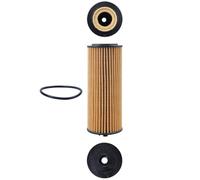 MAHLE Filtro de aceite motor Cartucho filtrante con junta OX 1162D Compatible con VW Polo V Hatchback 6R1, 6C1 Golf 7 Hatchback 5G1, BQ1, BE1, BE2, MERCEDES-BENZ Clase E T-modell S212
