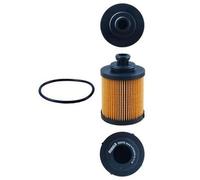 MAHLE Filtro de aceite motor Cartucho filtrante con junta OX 418D