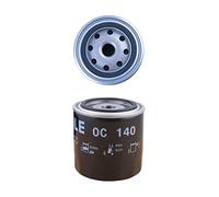 MAHLE Filtro de aceite motor Filtro enroscable OC 140 Compatible con NISSAN Patrol GR IV SUV Y60, GR, LDV Cub Furgón, BEDFORD KB Pick-up