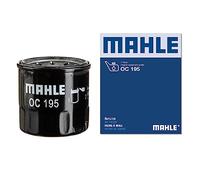 MAHLE Filtro de aceite motor Filtro enroscable OC 195 Compatible con PEUGEOT 208 I Hatchback CA, CC 2008 I A94, CU, NISSAN Qashqai II J11, J11, KIA RIO III UB