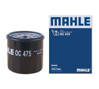MAHLE Filtro de aceite motor Filtro enroscable OC 475 Compatible con RENAULT Clio 4 Grandtour KH Clio 4 Hatchback BH Clio 3 Hatchback BR0/1, CR0/1 Twingo 2 CN0, KIA Picanto SA