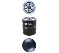 MAHLE Filtro de aceite motor Filtro enroscable OC 540 Compatible con KIA SORENTO I JC, HYUNDAI H-1 Cargo TQ