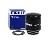 MAHLE Filtro de aceite motor Filtro enroscable OC 593/3 Compatible con VW Polo V Hatchback 6R1, 6C1 GOLF VI 5K1 Passat B7 Variant 365 TOURAN 1T3 TOURAN 1T1, 1T2 Passat B6 Variant 3C5