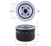 MAHLE Filtro de Aceite Rosca para Opel Monza A 3.0 Gse 2.5 E Senator B Bitter