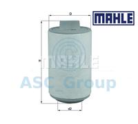MAHLE Filtro de Aire Insertar Calidad OEM Recambio (Motor Admisión) LX 3251