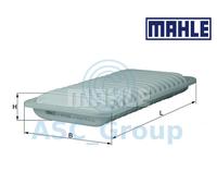 MAHLE Filtro de Aire Insertar Calidad OEM Recambio (Motor Admisión) LX 3279