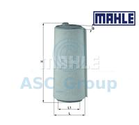 MAHLE Filtro de Aire Insertar Calidad OEM Recambio (Motor Admisión) LX 823