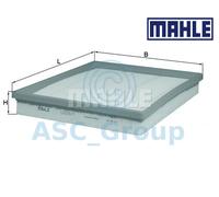 MAHLE Filtro de Aire Insertar OEM Recambio de Calidad (Motor Admisión) LX 2076/1
