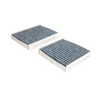 MAHLE Filtro de habitáculo LAO 191/S Filtro de carbón activado con efecto antialérgico con efecto bactericida Altura: 31,0 Ancho: 157 Longitud: 151 199