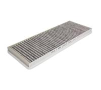 MAHLE Filtro de habitáculo LAO 45 Filtro de carbón activado con efecto antialérgico con efecto bactericida Altura: 24,0 Ancho: 154 Longitud: 394,0