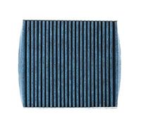MAHLE Filtro de habitáculo LAO 888 Filtro de carbón activado con efecto antialérgico con efecto bactericida Altura: 30,0 Ancho: 235 Longitud: 253,0