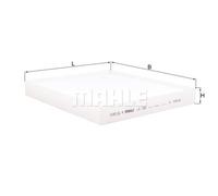 KNECHT FILTER Filtro, aire habitÃ¡culo para KIA: Sorento & TOYOTA: C-HR (Ref: LA 1399)