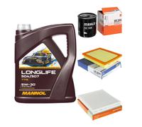 Mahle Inspección Set 5L Mannol LONGLIFE 504/507 5W-30 Para Toyota Prius Plus