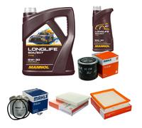 Mahle Inspección Set 6L mannol Longlife 504/507 5W-30 para Chrysler Sebring