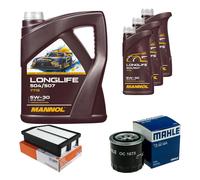 Mahle Inspección Set 8L Mannol Longlife 504/507 5W-30 Para Hyundai I40 CW VF