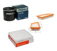 MAHLE Inspección Set Filtro Para Renault Captur II E-TECH 145 Arkana I 1.5