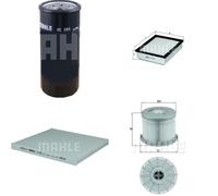 MAHLE Inspección Set Filtros Compatible Para Isuzu D-Max I 2.5 DiTD 4x4 3.0