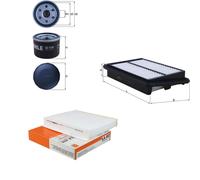 MAHLE Inspección Set Juego Filtros Apto para Suzuki Swift V 1.0