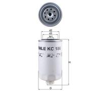 MAHLE KC 186 Filtro combustible Filtro de Combustible para IVECO Filtro