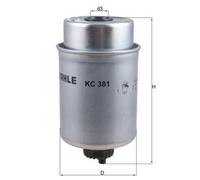 MAHLE KC 381 Filtro combustible Filtro de Combustible para JOHN DEERE Series 5