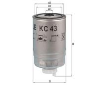 MAHLE KC 43 Filtro combustible Filtro de Combustible para IVECO DAILY II Autobús