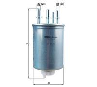 MAHLE KL 1044 Filtro combustible Filtro de Combustible Filtro de tubería