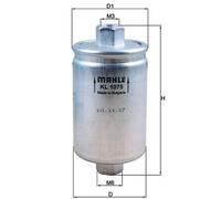 MAHLE KL 1075 Filtro combustible Filtro de Combustible Filtro de tubería