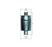 Mahle Filter KL182 Filtro De Combustible