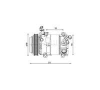MAHLE Kompressor, Klimaanlage ACP1468000P