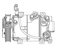 MAHLE Kompressor, Klimaanlage ACP629000P