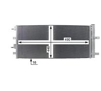 MAHLE Kondensator, Klimaanlage AC274000P