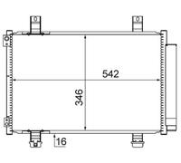 MAHLE Kondensator, Klimaanlage AC611000S