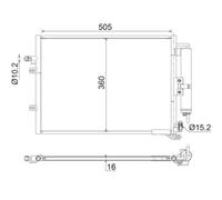MAHLE Kondensator, Klimaanlage AC721000S