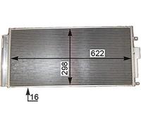 MAHLE Kondensator, Klimaanlage AC839000P