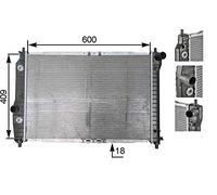 MAHLE Kühler, Motorkühlung CR131000S