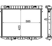 MAHLE Kühler, Motorkühlung CR137000S