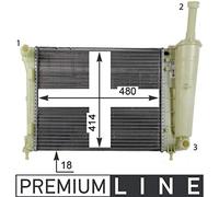 MAHLE Kühler, Motorkühlung CR1859000P