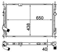 MAHLE Kühler, Motorkühlung CR2058000S