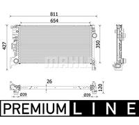 MAHLE Kühler, Motorkühlung CR2335000P
