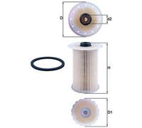 MAHLE KX 229D Filtro combustible Filtro de Combustible para FORD S-MAX (WA6)